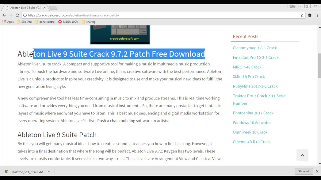 Ableton Live 9.5 Suite Crack Mac
